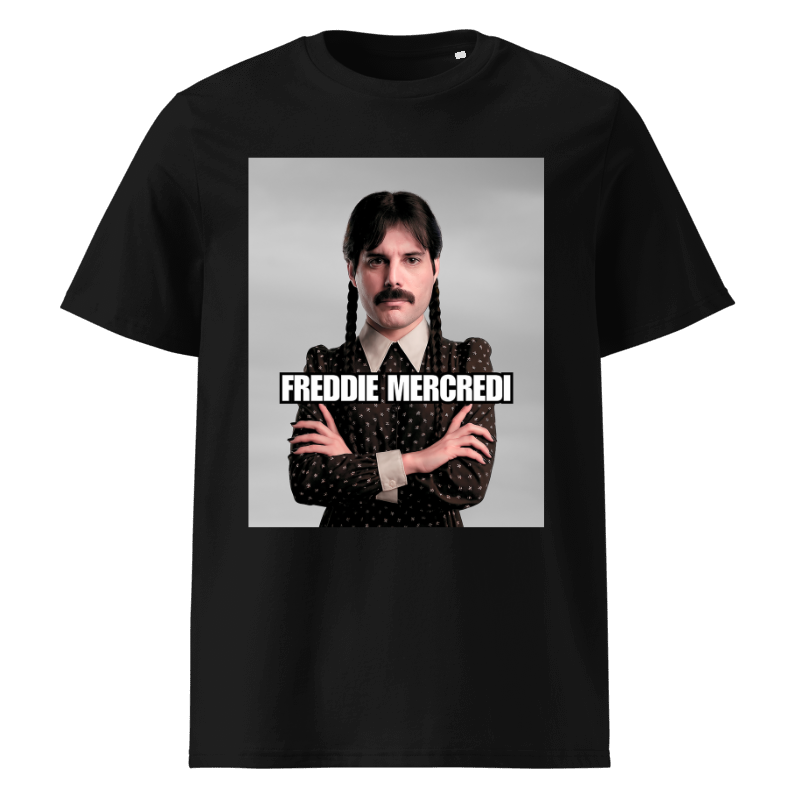 T-shirt Freddie Mercredi | Parodisiaque
