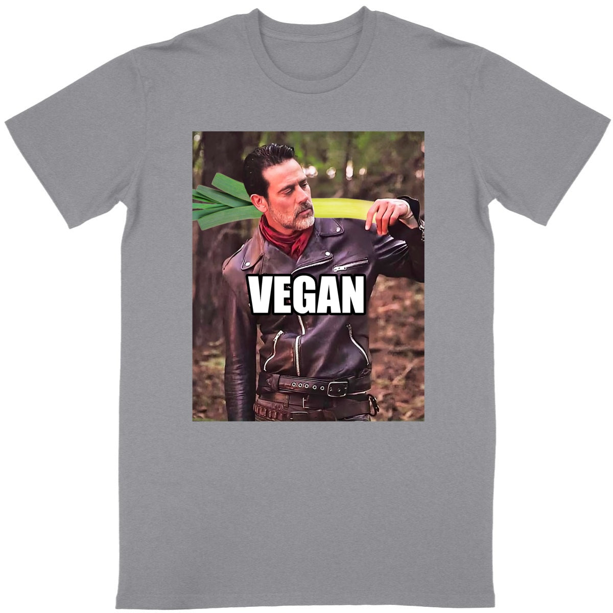 T-shirt Vegan | Parodisiaque - face_gris