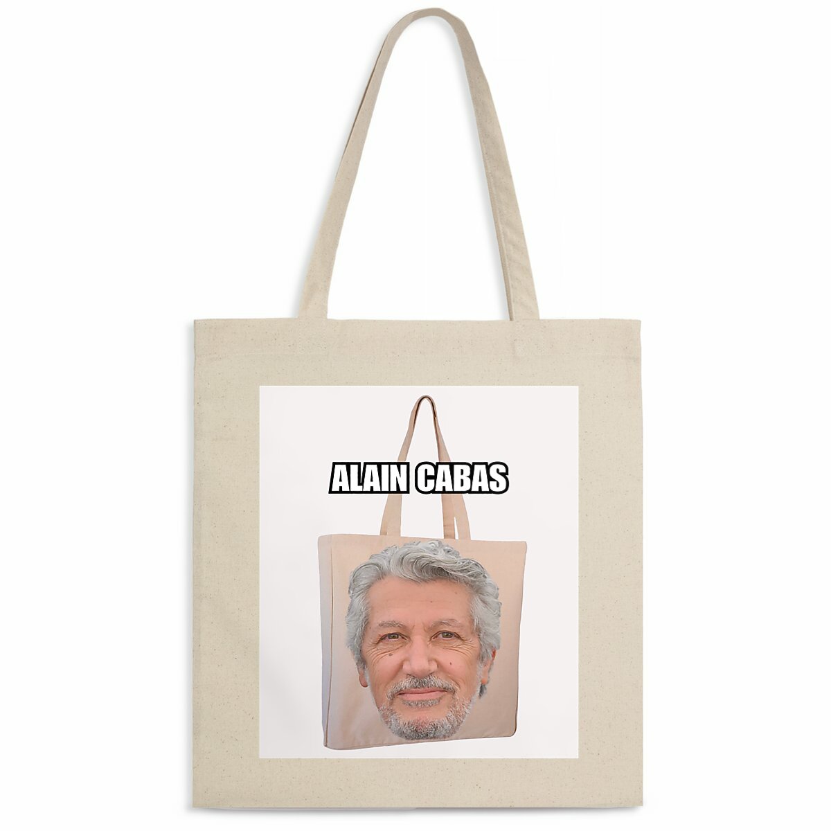 Tote bag Alain Cabas | Parodisiaque