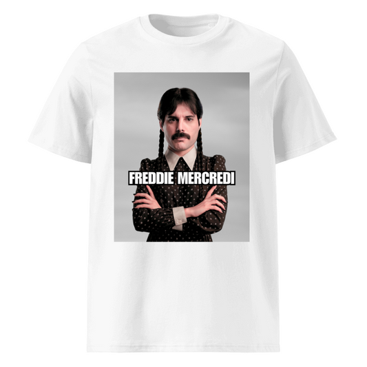 T-shirt Freddie Mercredi | Parodisiaque