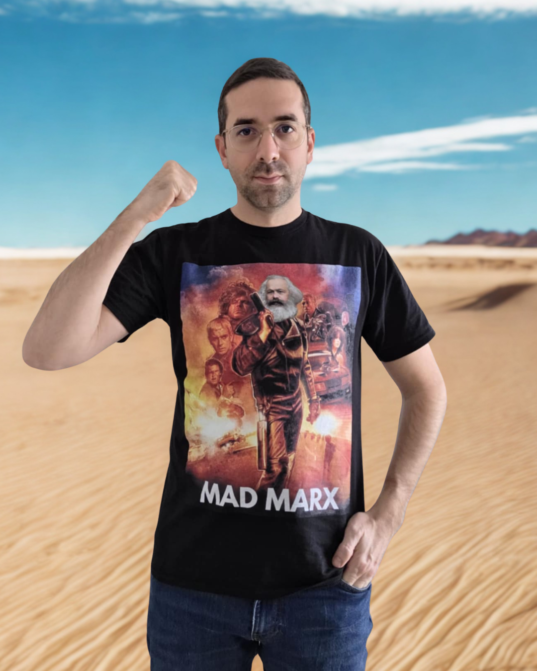 T-shirt Mad Marx | Parodisiaque