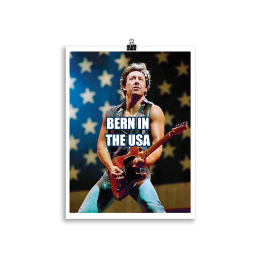 Poster Bern in the USA | Parodisiaque