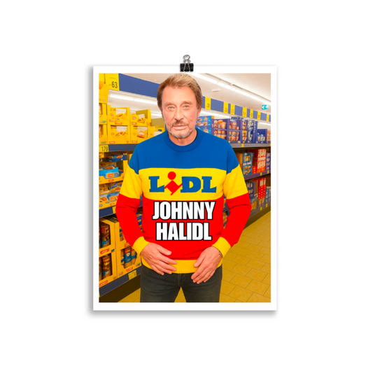 Poster Johnny Halidl | Parodisiaque
