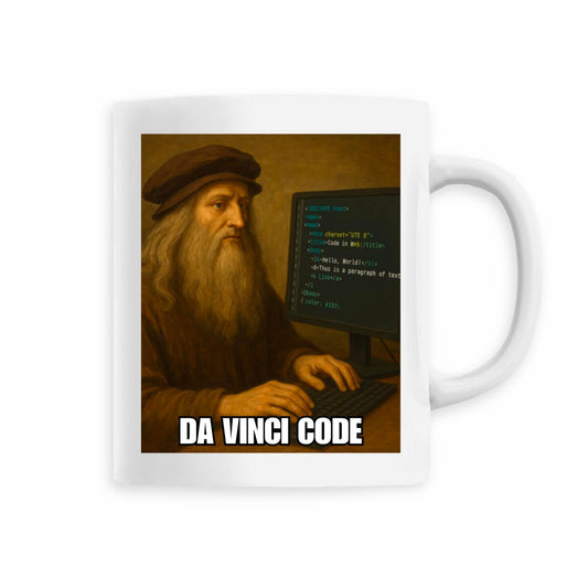 Mug Da Vinci Code | Parodisiaque - face_0